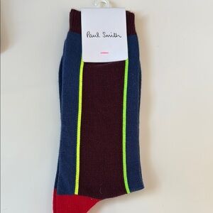 Paul Smith Men's Colorful Striped Socks
